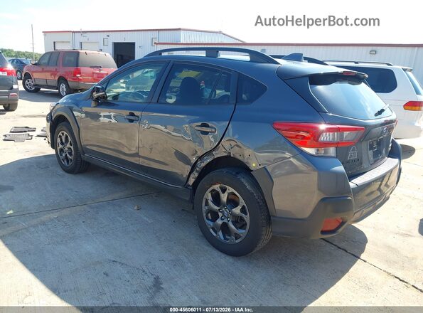JF2GTHRC5PH210558 2023 SUBARU CROSSTREK Gray Rear left