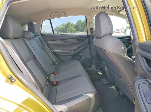 JF2GTHRC7MH318305 2021 SUBARU CROSSTREK Green უკანა სალონის ხედი