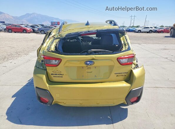 JF2GTHRC7MH671188 2021 SUBARU CROSSTREK Green Vista trasera
