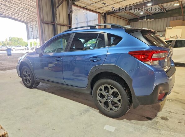 JF2GTHRC7PH204633 2023 SUBARU CROSSTREK Blue Задня ліва чверть