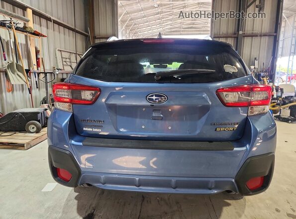JF2GTHRC7PH204633 2023 SUBARU CROSSTREK Blue Вид ззаду
