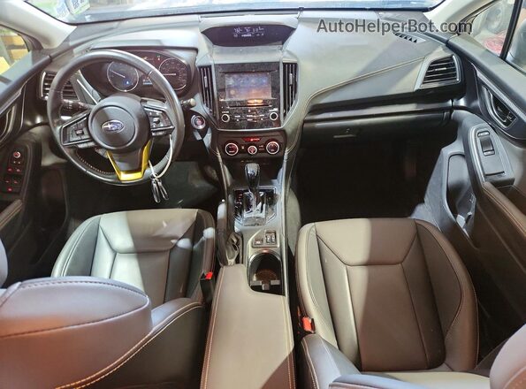JF2GTHRC7PH204633 2023 SUBARU CROSSTREK Blue Вид панелі приладів