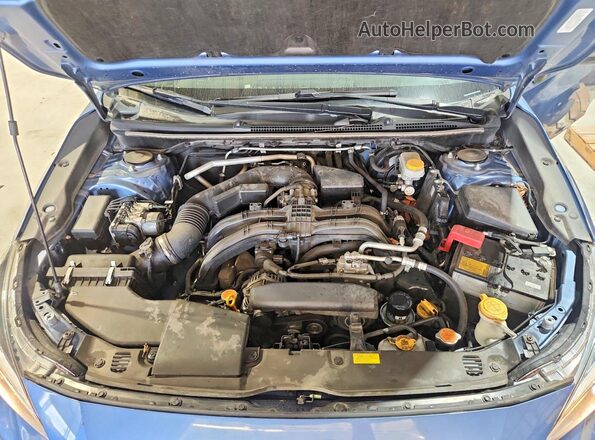 JF2GTHRC7PH204633 2023 SUBARU CROSSTREK Blue Вид задньої частини салону