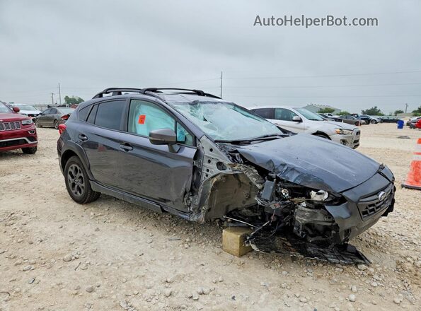 JF2GTHRC7PH229161 2023 SUBARU CROSSTREK Серый Передняя правая четверть