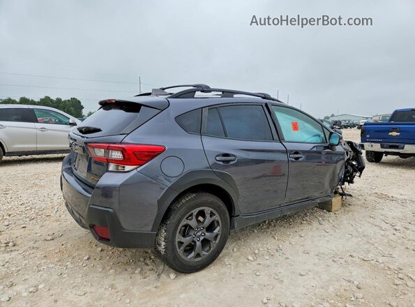 JF2GTHRC7PH229161 2023 SUBARU CROSSTREK Серый Задняя правая четверть