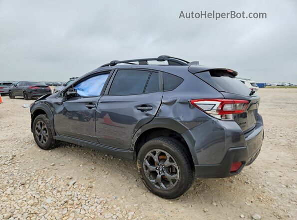 JF2GTHRC7PH229161 2023 SUBARU CROSSTREK Серый Задняя левая четверть