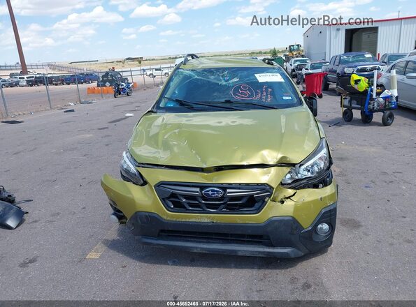 JF2GTHRC8MH251195 2021 SUBARU CROSSTREK Зеленый Вид спереди