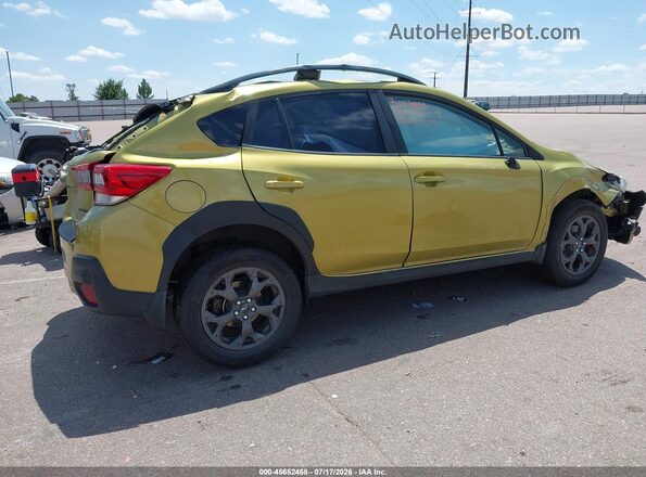JF2GTHRC8MH251195 2021 SUBARU CROSSTREK Зеленый Задняя правая четверть