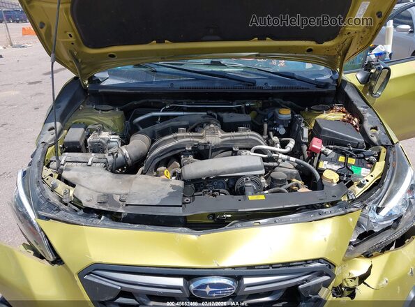 JF2GTHRC8MH251195 2021 SUBARU CROSSTREK Зеленый Вид сзади