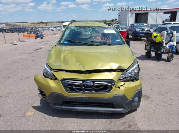JF2GTHRC8MH251195 2021 SUBARU CROSSTREK Зеленый Вид щитка приборов
