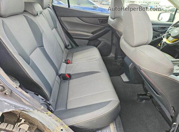 JF2GTHRC8MH276257 2021 SUBARU CROSSTREK Gray უკანა სავარძლების ხედი