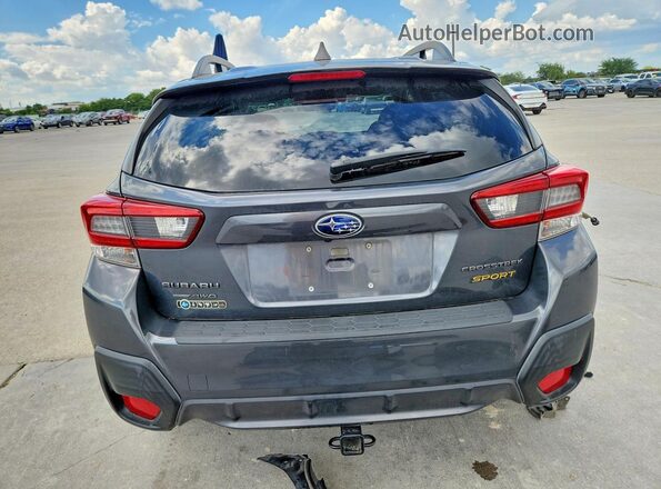 JF2GTHRC8MH276257 2021 SUBARU CROSSTREK Gray უკანა ხედი