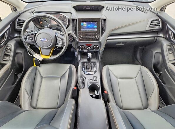 JF2GTHRC8MH276257 2021 SUBARU CROSSTREK Gray წინა პანელის ხედი