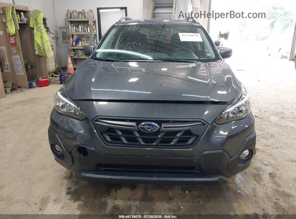 JF2GTHRC8MH384457 2021 SUBARU CROSSTREK Gray Вид щитка приладів