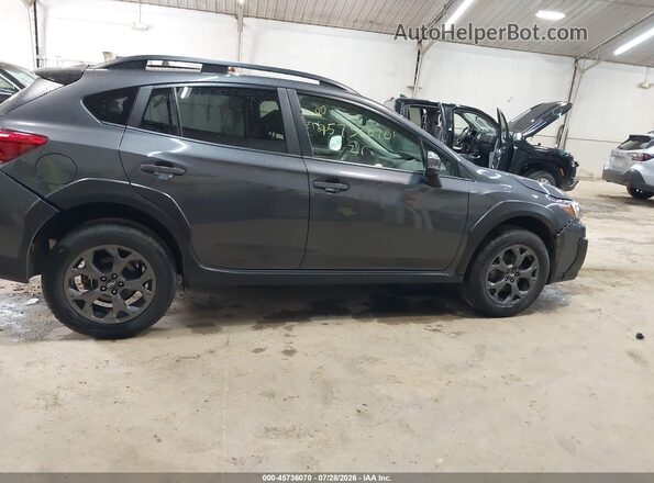 JF2GTHRC8MH384457 2021 SUBARU CROSSTREK Gray Вид задньої частини салону