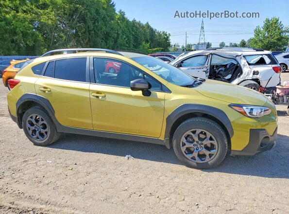 JF2GTHSC0MH288624 2021 SUBARU CROSSTREK Gold Front right
