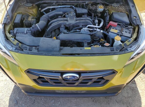 JF2GTHSC0MH288624 2021 SUBARU CROSSTREK Gold Rear interior view