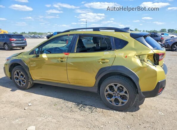 JF2GTHSC0MH288624 2021 SUBARU CROSSTREK Gold Rear left