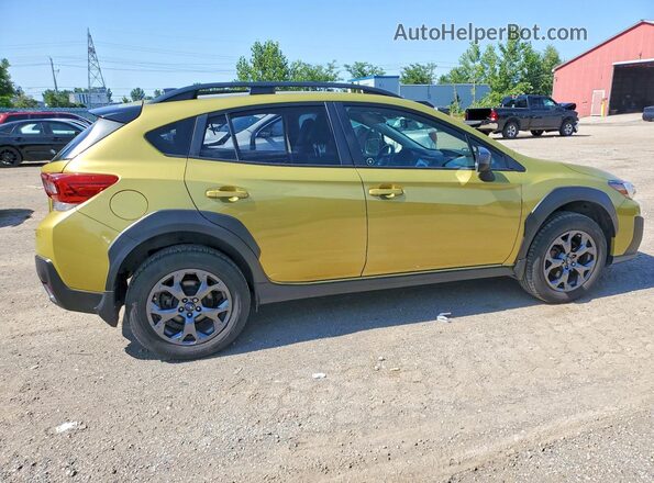JF2GTHSC0MH288624 2021 SUBARU CROSSTREK Gold Rear right