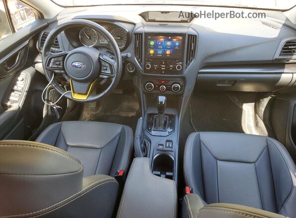 JF2GTHSC0MH288624 2021 SUBARU CROSSTREK Gold Dashboard view