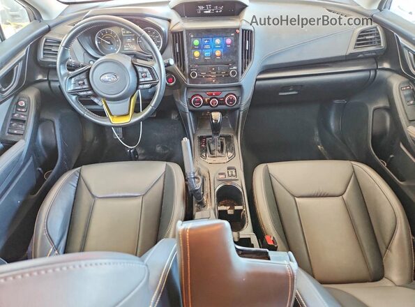 JF2GTHSC0NH213326 2022 SUBARU CROSSTREK Белый Вид панели приборов