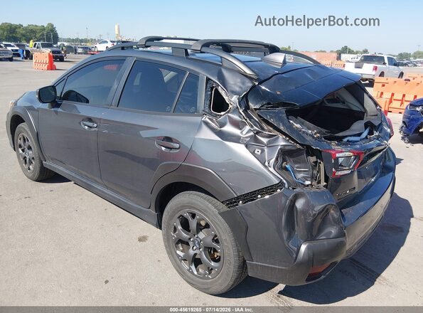 JF2GTHSC0PH264683 2023 SUBARU CROSSTREK Gray Rear left