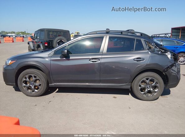 JF2GTHSC0PH264683 2023 SUBARU CROSSTREK Gray 
