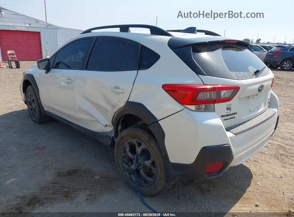 JF2GTHSC1MH210787 2021 SUBARU CROSSTREK White Trasero izquierdo