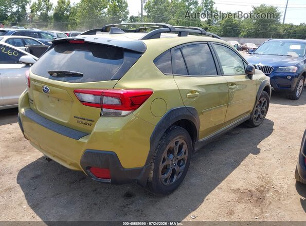 JF2GTHSC1MH217688 2021 SUBARU CROSSTREK Green Tył prawy