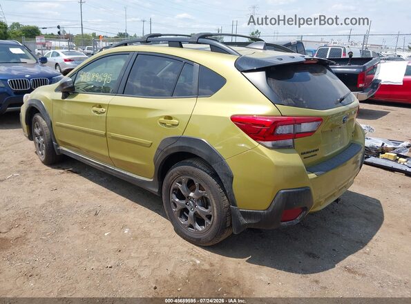 JF2GTHSC1MH217688 2021 SUBARU CROSSTREK Green Tył lewy