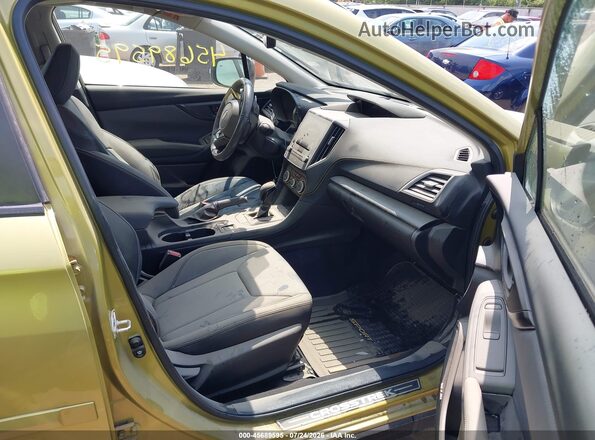 JF2GTHSC1MH217688 2021 SUBARU CROSSTREK Green Widok wnętrza z przodu