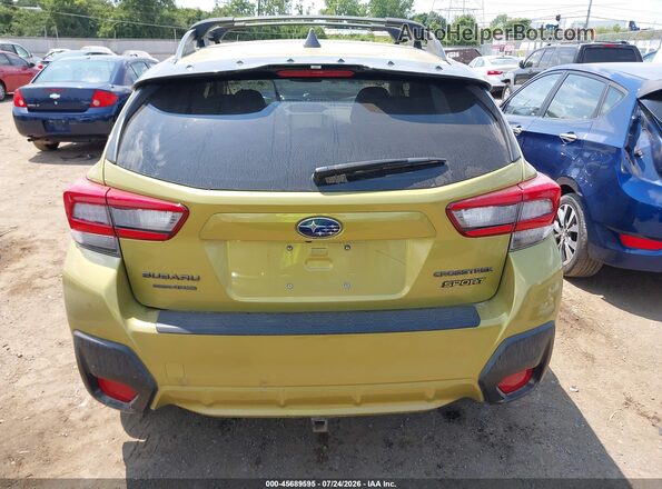 JF2GTHSC1MH217688 2021 SUBARU CROSSTREK Green 
