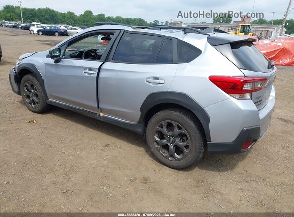 JF2GTHSC2PH258707 2023 SUBARU CROSSTREK Silver Հետևի ձախ