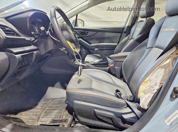 JF2GTHSC2PH272509 2023 SUBARU CROSSTREK Blue Vista interior delantera