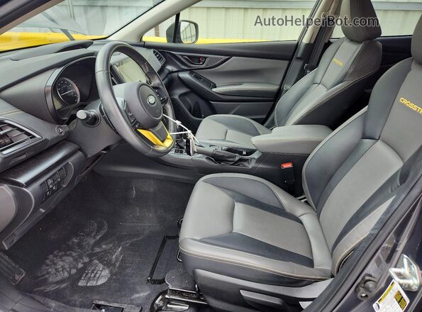 JF2GTHSC2PH308893 2023 SUBARU CROSSTREK Gray Widok wnętrza z przodu