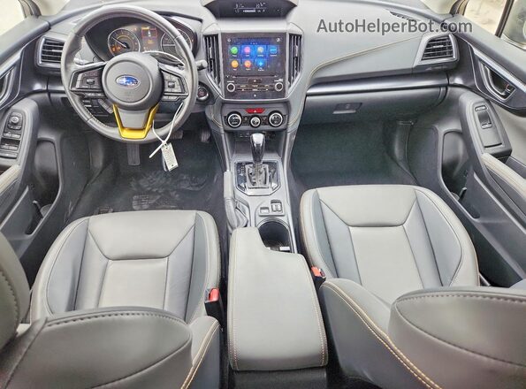 JF2GTHSC2PH308893 2023 SUBARU CROSSTREK Gray Widok deski rozdzielczej