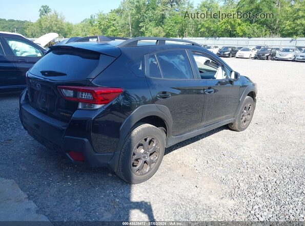 JF2GTHSC2PH314371 2023 SUBARU CROSSTREK Black უკანა მარჯვენა