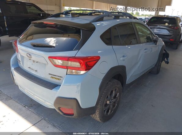 JF2GTHSC3MH302404 2021 SUBARU CROSSTREK Light Blue Задня права чверть