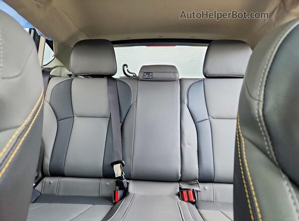 JF2GTHSC3PH242306 2023 SUBARU CROSSTREK Gray Widok tylnych siedzeń