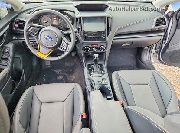 JF2GTHSC3PH242306 2023 SUBARU CROSSTREK Gray Widok deski rozdzielczej