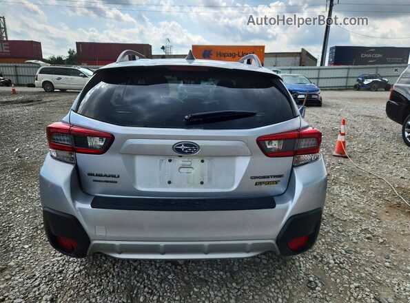 JF2GTHSC3PH242306 2023 SUBARU CROSSTREK Gray Widok z tyłu