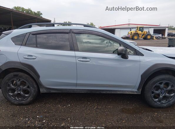 JF2GTHSC4MH206944 2021 SUBARU CROSSTREK Light Blue უკანა სალონის ხედი