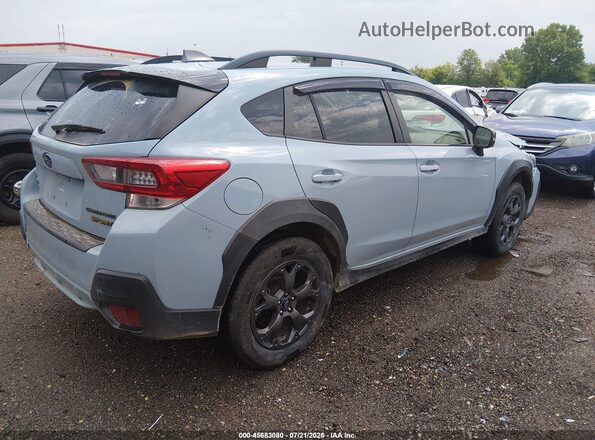 JF2GTHSC4MH206944 2021 SUBARU CROSSTREK Light Blue უკანა მარჯვენა