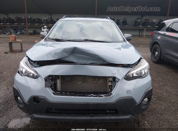 JF2GTHSC4MH206944 2021 SUBARU CROSSTREK Light Blue ხელსაწყოთა პანელის ხედი