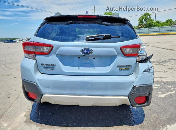 JF2GTHSC4NH206007 2022 SUBARU CROSSTREK Blue Rear view