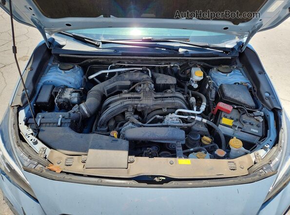 JF2GTHSC4NH206007 2022 SUBARU CROSSTREK Blue Rear interior view