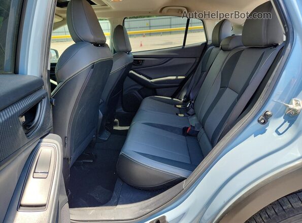 JF2GTHSC4NH206007 2022 SUBARU CROSSTREK Blue Rear seats view