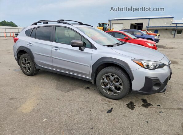 JF2GTHSC4PH207919 2023 SUBARU CROSSTREK Silver Przód prawy
