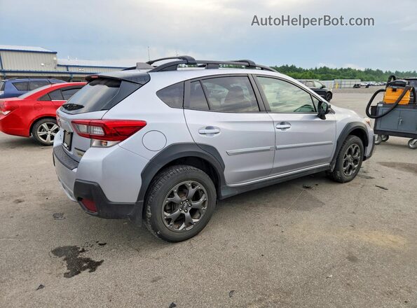 JF2GTHSC4PH207919 2023 SUBARU CROSSTREK Silver Tył prawy