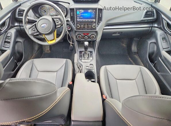 JF2GTHSC4PH207919 2023 SUBARU CROSSTREK Silver Widok deski rozdzielczej